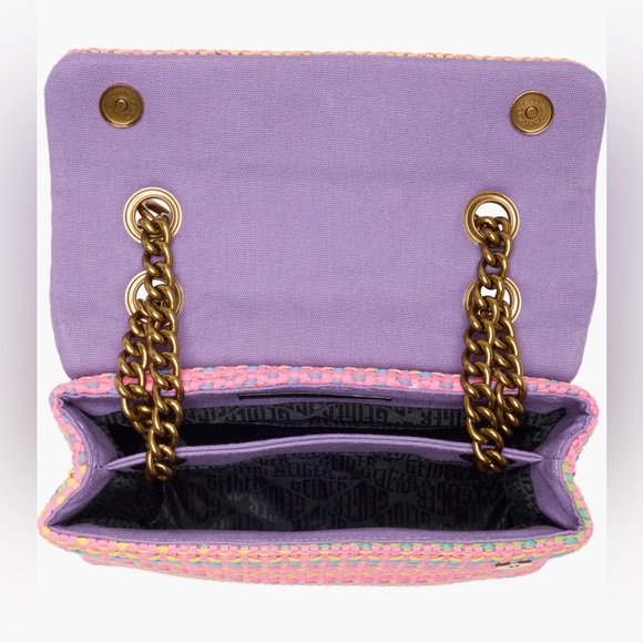 Kurt Geiger London Brixton Woven Convertible Shoulder Bag Pastel - Picture 5 of 5
